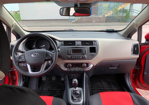 Kia Rio cena 28700 przebieg: 106320, rok produkcji 2011 z Ząbkowice Śląskie małe 154